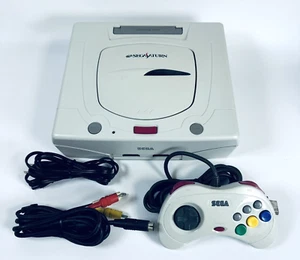 Sega Saturn Console White HST-3220 Japanese Version - Picture 1 of 20