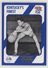 1989 Collegiate Collection Kentucky Wildcats Kentucky's Finest Roger Layne #75