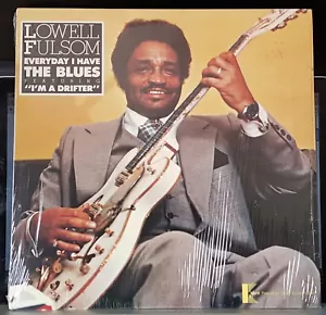 Lowell Fulsom - Everyday I Have The Blues - 1984 LP record and cover excellent - Picture 1 of 3