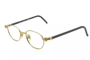 1990s vintage eyeglasses YOHJI YAMAMOTO 52-4204 steampunk goggles seyeglasses - Picture 1 of 15