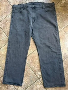 Levi's 569 Men's Black Denim Jean 44 x 31 - Picture 1 of 7