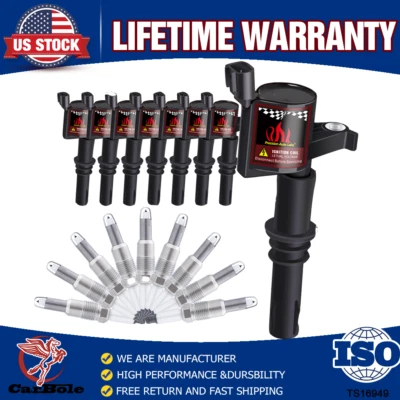 8 bobinas de encendido y bujías de platino para Ford F250 F350 2005-2008 5,4 L DG511 Foto 1 de 4