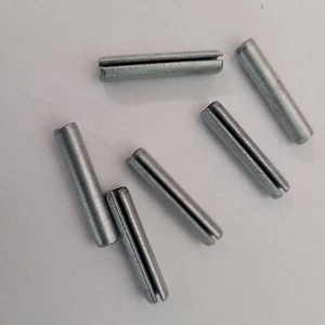 100 - Schlitz-Spannstifte (Rollstifte) 3/16 x 1" kohlenstoffreiches Zink - Bild 1 von 2