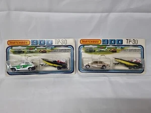 Matchbox Lesney Superfast TP-30 RENAULT 5 y Ford CORTINA con Seafire. Raro - Imagen 1 de 20