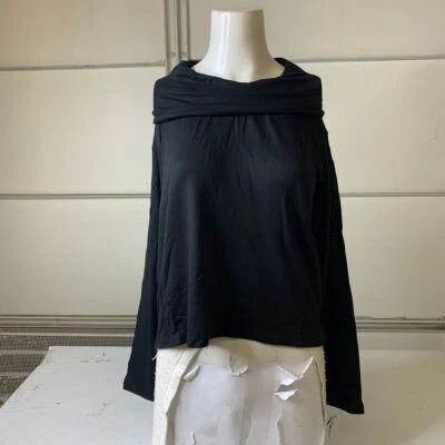 Suéter Esplendid Supersoft Bliss Cuello Capucha Para Mujer Talla XS Negro Foto 1 de 4