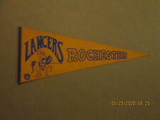 NASL Rochester Lancers Vintage Defunct Original Team Logo Soccer Pennant