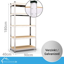 Panorama24 Schwerlastregal 180x90x40, 875kg