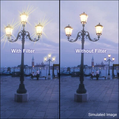 New Tiffen 4x5.65" Hyper Star Effect Filter MFR #45650HYSTR - Image 1 of 4