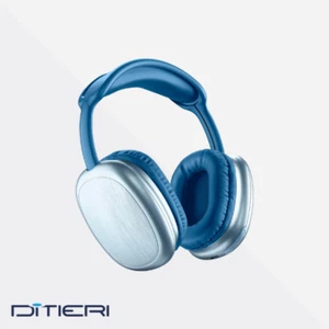 CUFFIE BLUETOOTH MUSIC SOUND MAXI 2 -OVER-EAR, PLAYTIME 22H, USB-C -  BLU - Foto 1 di 5