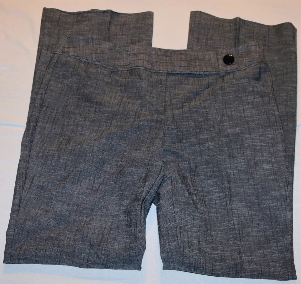 Pantalones de Vestir Junior Talla 9 Gris Tracy Evans Poliéster Elastizados Tiro Medio Nuevos sin Etiquetas  Foto 1 de 1