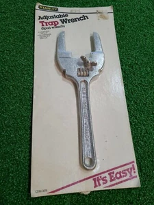 ***NEW*** VINTAGE STANLEY CD86-3575 ADJUSTABLE TRAP WRENCH (SPUD WRENCH) - Picture 1 of 6