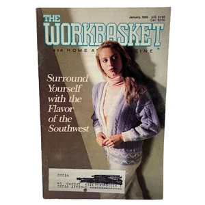 The Workbasket and Home Arts Magazine January 1990 Flavor of the Southwest - Imagen 1 de 8