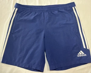 Pantalones Cortos Atléticos Adidas™ Climalite Azul Marino Bolsillos Hombres Talla M ~ RN#88387 CA#40312 - Imagen 1 de 9