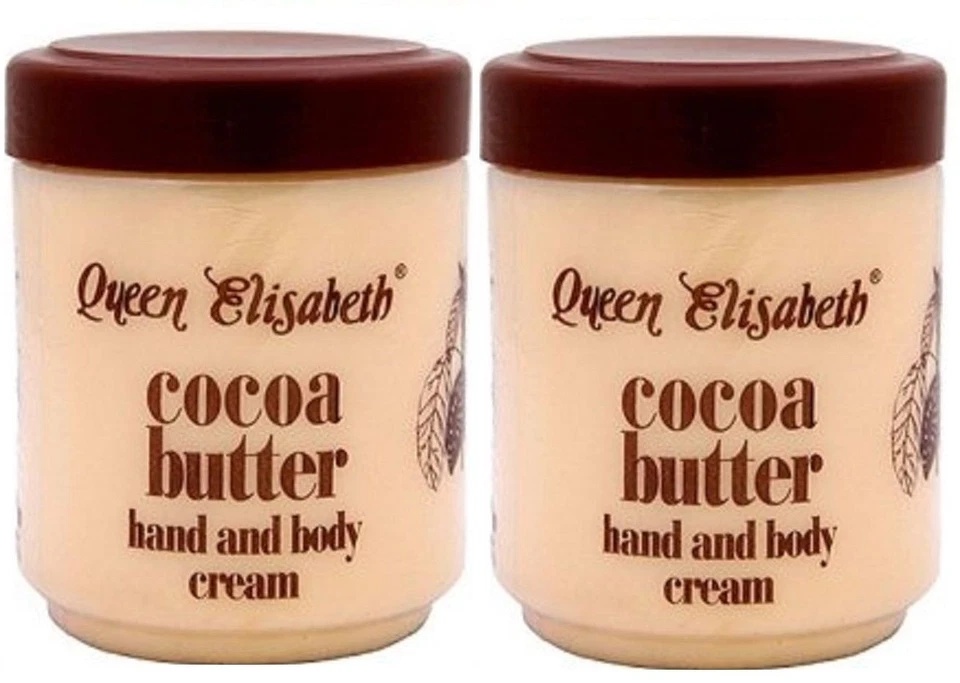2X Queen Elisabeth Cocoa Butter Hand & Body Cream 500 ml