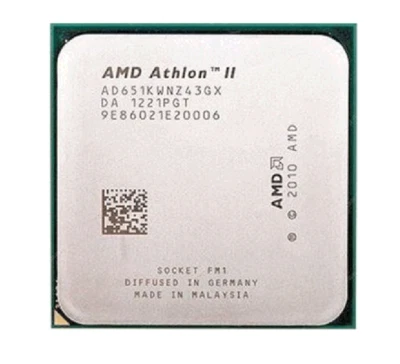 AMD Athlon II X4 651K AD651KWNZ43GX CPU 4-Core 3.0GHz 4M Socket FM1 Processors - Image 1 of 4