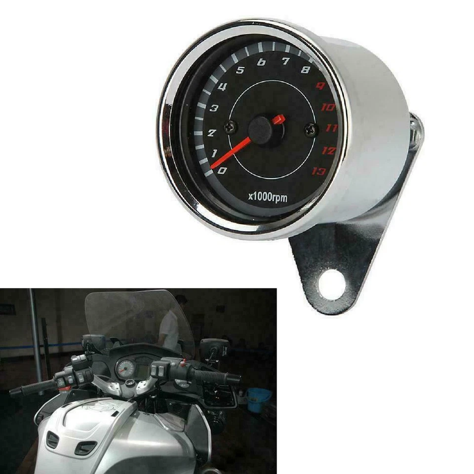 Medidor de tacómetro de luz nocturna LED para Harley XL Sportster 1200 883 EE. UU. Foto 1 de 4