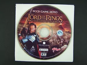 Lord of the Rings The Return of the King PC CD Only EA Games Demo 2003 LOTR - Picture 1 of 1