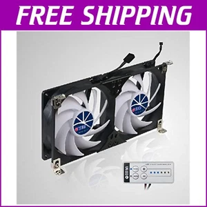 High-Speed 12V Cooling Vent Ventilator mit 6-Stufen Steuerung für Outdoor Kühlschränke - Bild 1 von 11