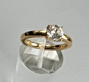 Anello solitario con diamanti 0,85 carati oro giallo 750/000 di LUXUS4YOU ID: 8505 - Foto 1 di 5
