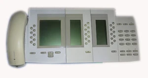 Teléfono de sistema T-Comfort 830 blanco con extensión #100 - Imagen 1 de 1