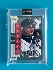 Topps PROJECT 2020 #183 Ichiro Suzuki by Jacob Rochester - Picture 1 of 2