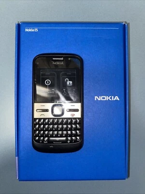 Nokia E5-00 CARBON BLACK - Nuovissimo, con pellicola, accessori e scatola - Immagine 1 di 4