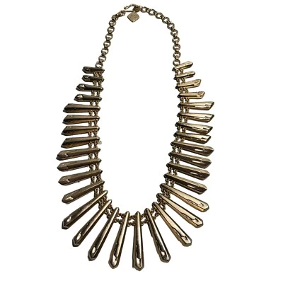 Collar Kendra Scott Jill Statement Spike tono oro rosa Foto 1 de 4