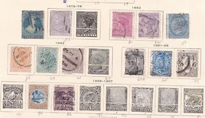 NEW  ZEALAND  ^^^^^1873-1907   Rarer  used  CLASSICS   $121.00@ ga3771nza - Picture 1 of 1