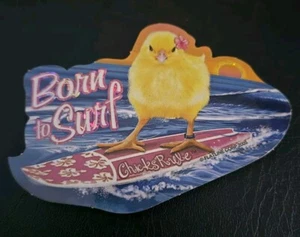 Chicks Rule Born To Surf Y2K 2005 Vintage Automaten Aufkleber #11 - Bild 1 von 2