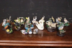 Statuine / Vogelwelt collection / uccelli / volatili /dipinti mano /hand painted - Foto 1 di 12