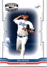 2005 Donruss Throwback Threads #69 Jeff Weaver