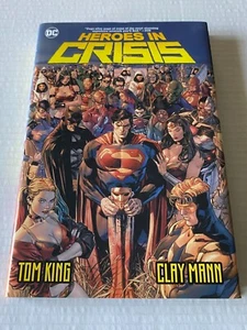 Heroes In Crisis Hardcover HC/Graphic Novel Tom King DC Comics 2019 #1-9 - Picture 1 of 12