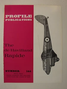Perfil # 144 De Havilland Rapide: Dragón, Dominio, Civil, Militar, Librea, Segunda Guerra Mundial - Imagen 1 de 5