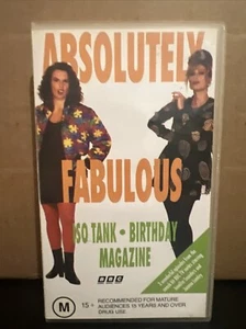 Absolutely Fabulous, Joanna Lumley, ISO Tank, Birthday VHS Tape, TV Series, B19 - Picture 1 of 3