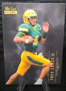 2021 Wild Card Matte Trey Lance Rookie RC Premier 49ers Cowboys Bison #MBC-6 - Bild 1 von 2