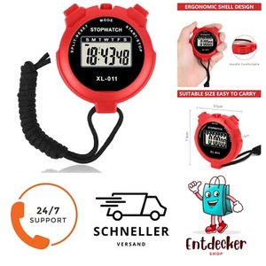 Digitale Sport Stoppuhr mit großem Display, Wecker und Kalender für Trainer - Bild 1 von 1
