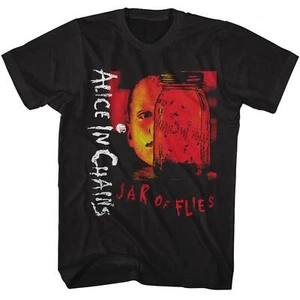 Alice In Chains Jar Of Flies Black T-Shirt - Picture 1 of 3