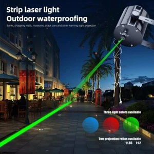 Industrial Laser Projection Light Warning Sign Virtual Sidewalk Laser Spotlights - Picture 1 of 23