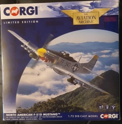 Corgi Aviation North American F-51D Mustang 'Was That Too Fast?' AA27702 - Image 1 of 3
