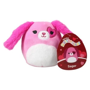Original Squishmallows * SAGER 2024 VALENTINES SPANIEL HUND 4,5" * Neu mit Etikett - Bild 1 von 4