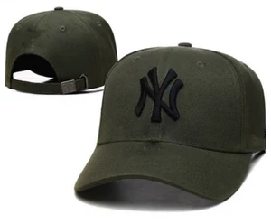 New 2025 New York Baseball hat, Embroidered NY Adjustable, Olive special-Default - Picture 1 of 4