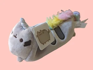 NEW Pusheen Rainbow Plush Pencil Case Pouch Unicorn Gund Pusheenicorn Caticorn - Picture 1 of 10