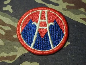 Alte veraltete US-Armee 2. Logistikkommando Farbe Schulteraufnäher Koreakriegsära - Bild 1 von 2