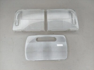 2009 Honda Fit Interior Overhead Dome Light Lamp Plastic Cover Set Of 3 - Image 1 of 4