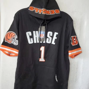Ja Marr Chase Bengals Sweatshirt Hoodie Pro Standard Kurzarm Medium schwarz - Bild 1 von 10