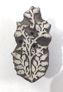 Blocco timbri in legno intagliato a mano per stampa tessuti #ZEFB-86 - Foto 1 di 6