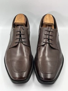 Vestido cómodo avanzado Banana Republic para hombre Oxford cuero marrón talla 10,5 M - Imagen 1 de 15