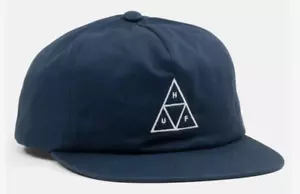 Huf Worldwide Skateboard Cap Snapback Hat Unstructured Triple Triangle Navy - Bild 1 von 6