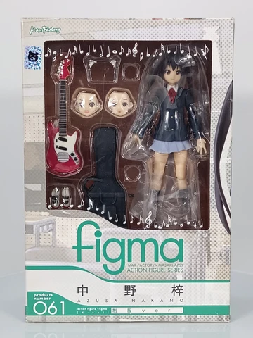 K-ON! Azusa Nakano Action Figure uniform ver. figma 061 Japan Sales Products Cover