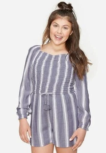 Justice Girl's Smocked Romper - NEW NWT - Picture 1 of 3